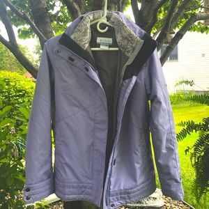 Women’s Lavender Columbia Winter Jacket - Small